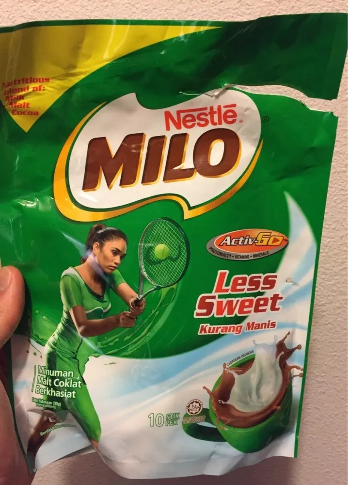 Milo Less Sweet
