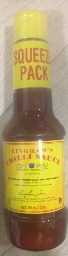 Lingham’s chili sauce