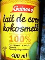 Lait de coco kokosmelk