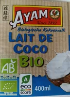 Lait de coco bio