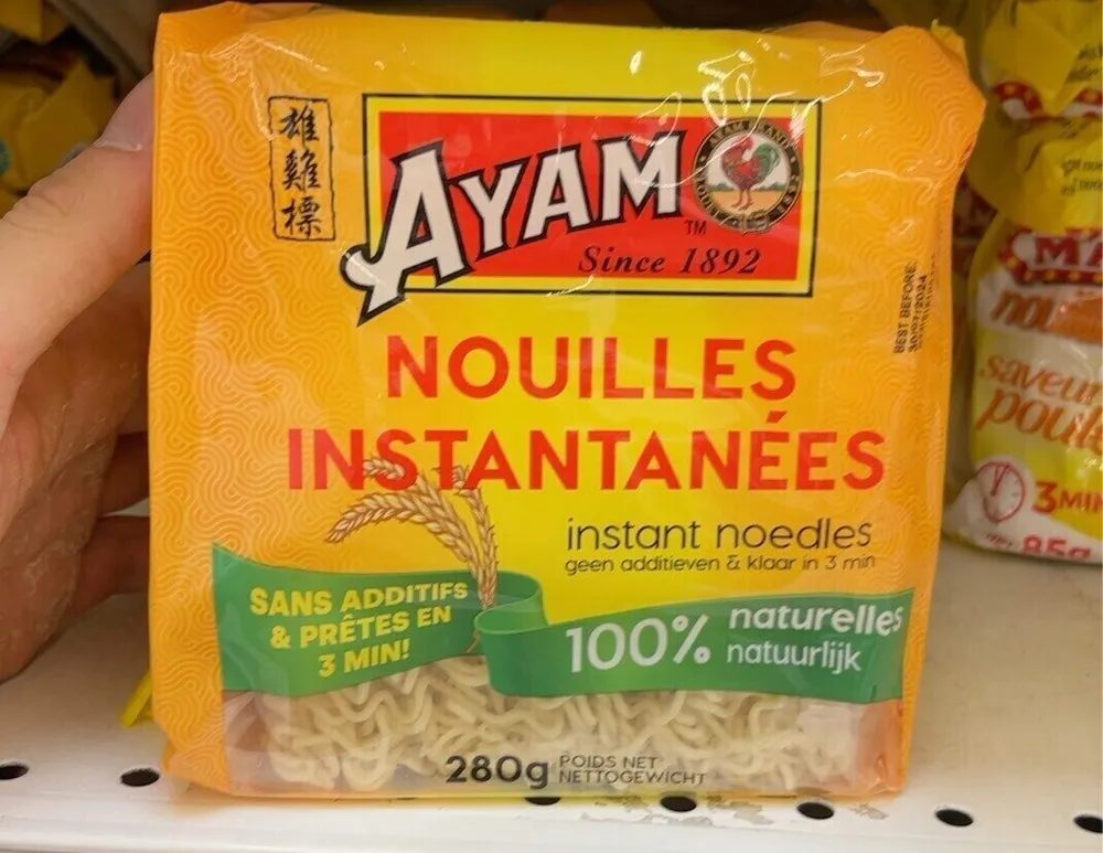 nouilles instantanées