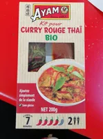 Kit pour curry rouge Thai