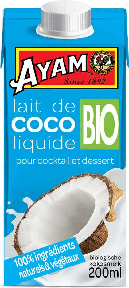 Lait de Coco liquide Bio