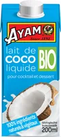Lait de Coco liquide Bio