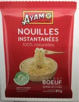 Nouilles instantanées saveur boeuf