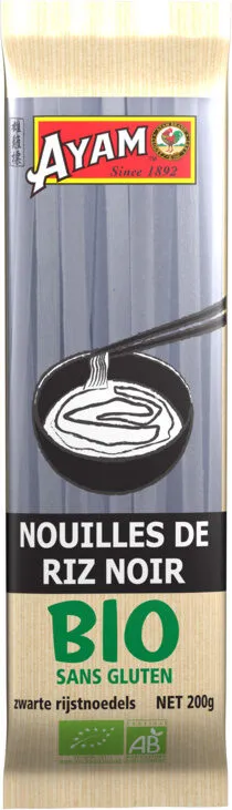 Nouilles de riz noir Bio