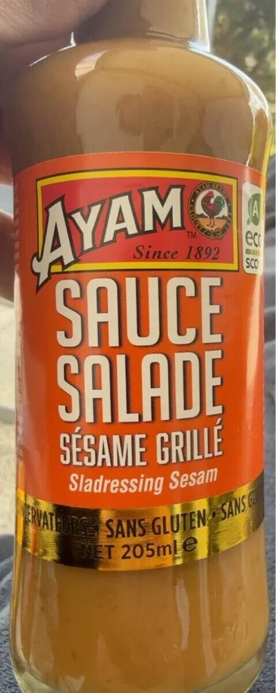 Sauce salade sésame grillé