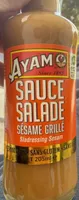 Sauce salade sésame grillé
