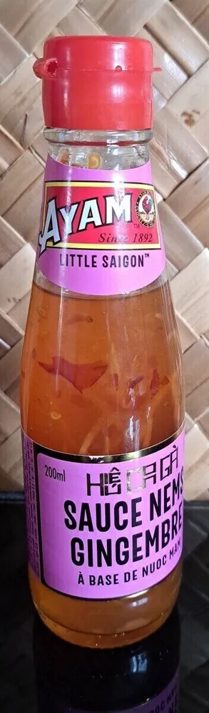 Sauce nems gingembre