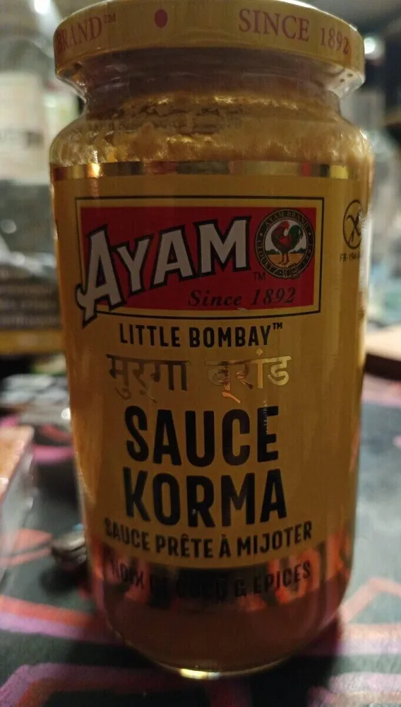 Sauce korma