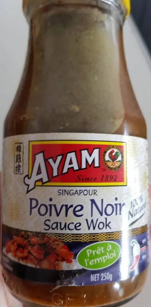 Sauce Wok Poivre Noir