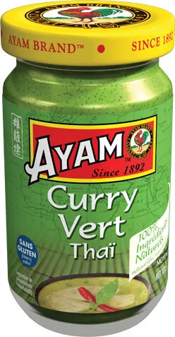 Pâte de curry vert thaï