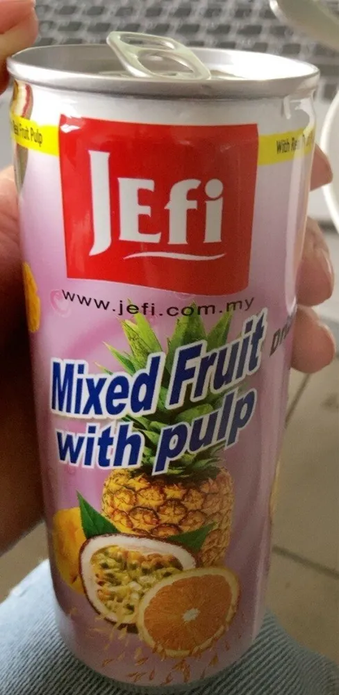 Jefi mixed fruit with pulp