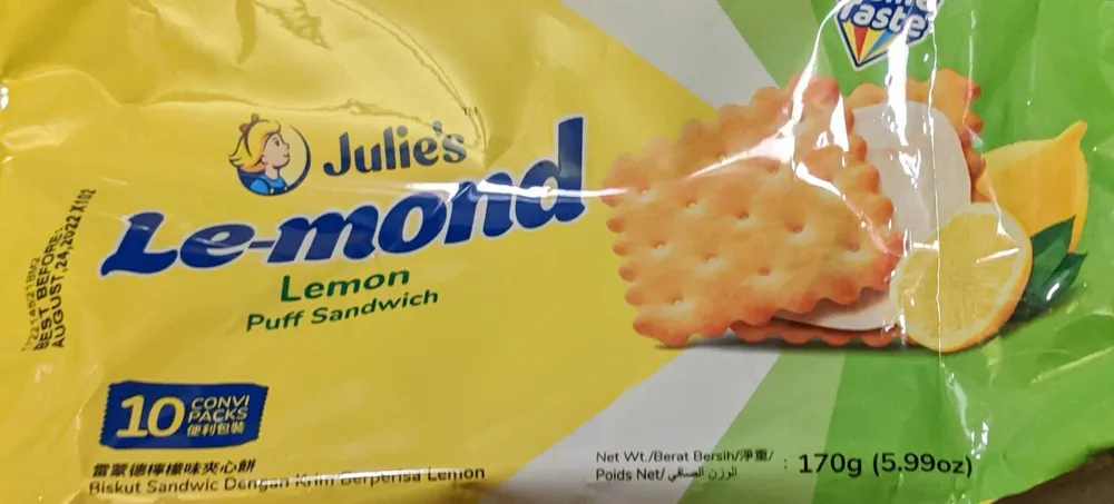 Lemon Puff sandwich