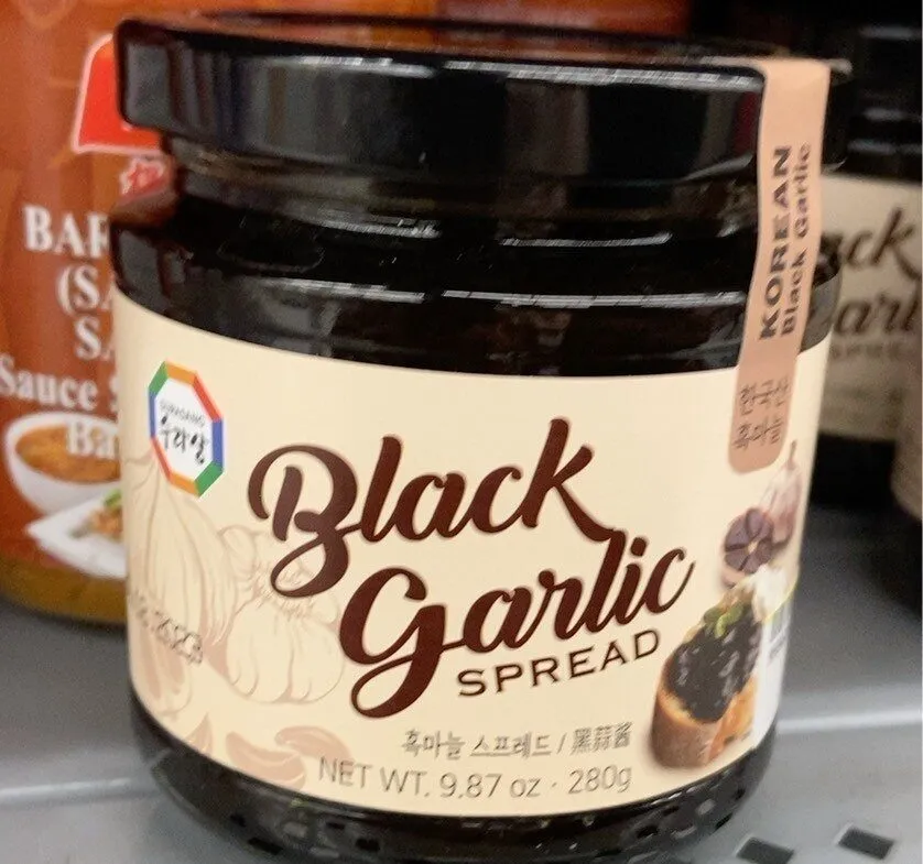 black garlic spread