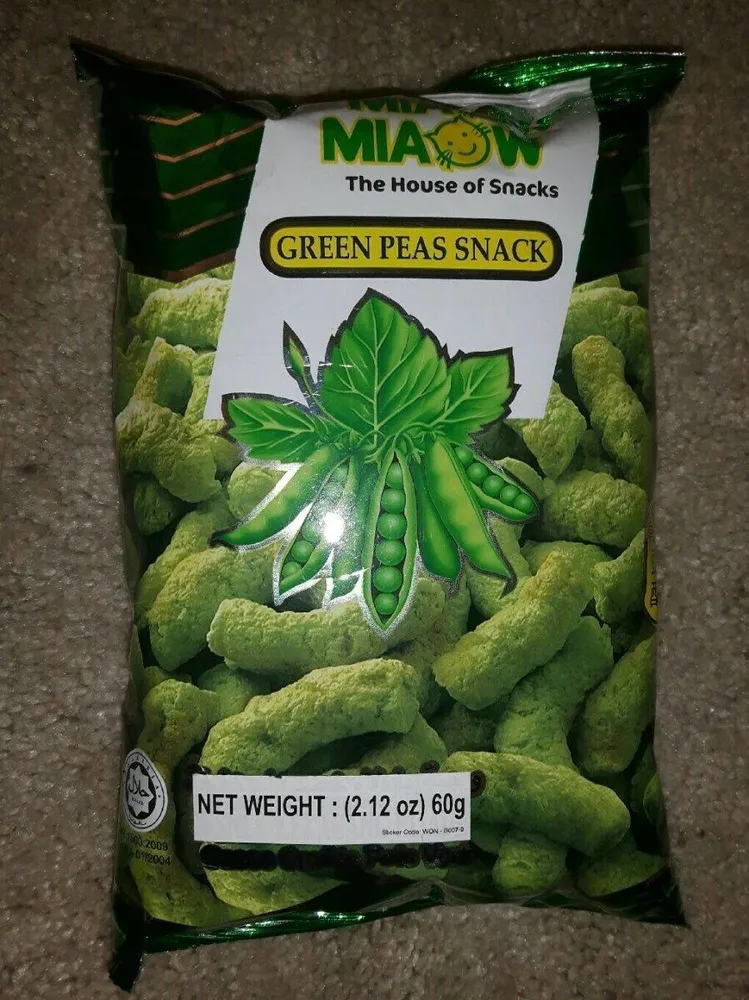 Green peas snack