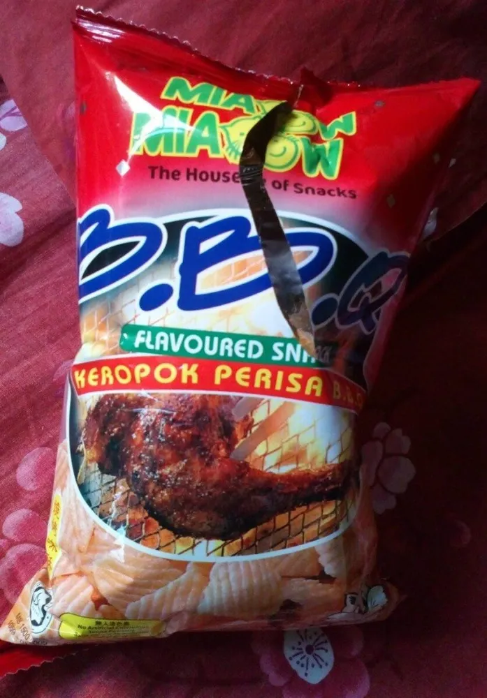 BBQ flavoured snack