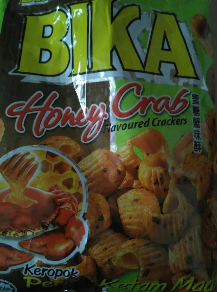 Keropok honey crab