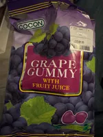 Grape Gummy With Fruit Juice