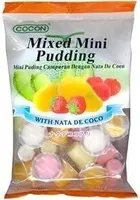 Cocon Mini Pudding Mixed 375G. Pack