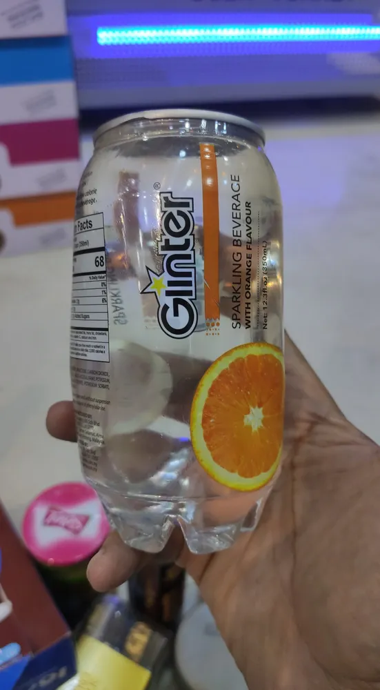 Orange Sparkling Beverage