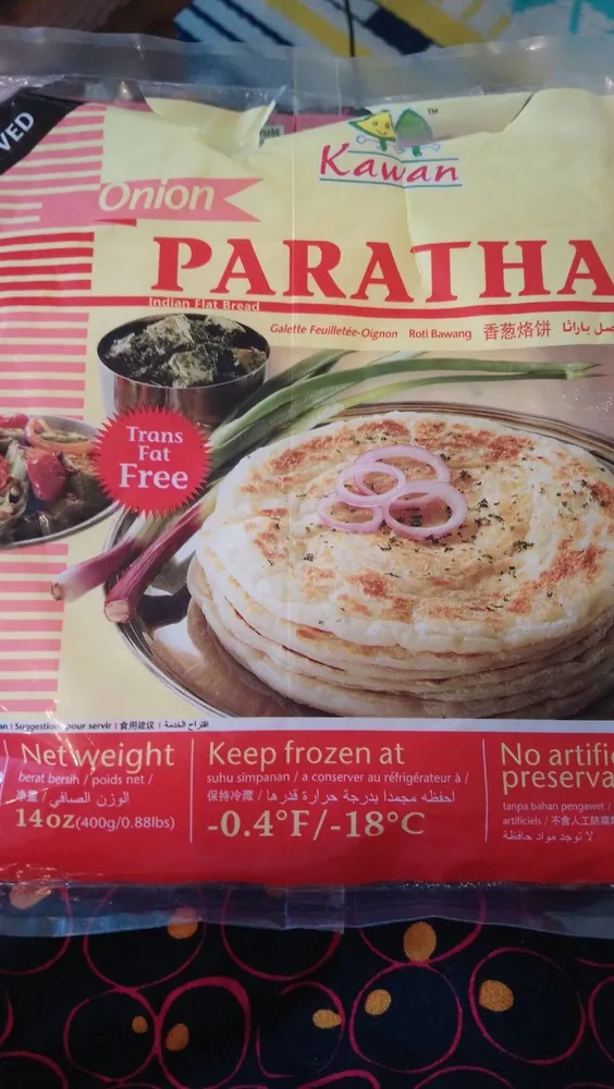 Paratha onion