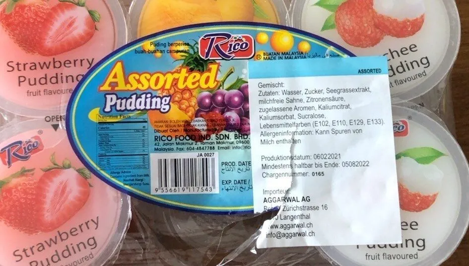 Puding berperisa