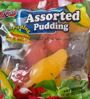 Assorted pudding