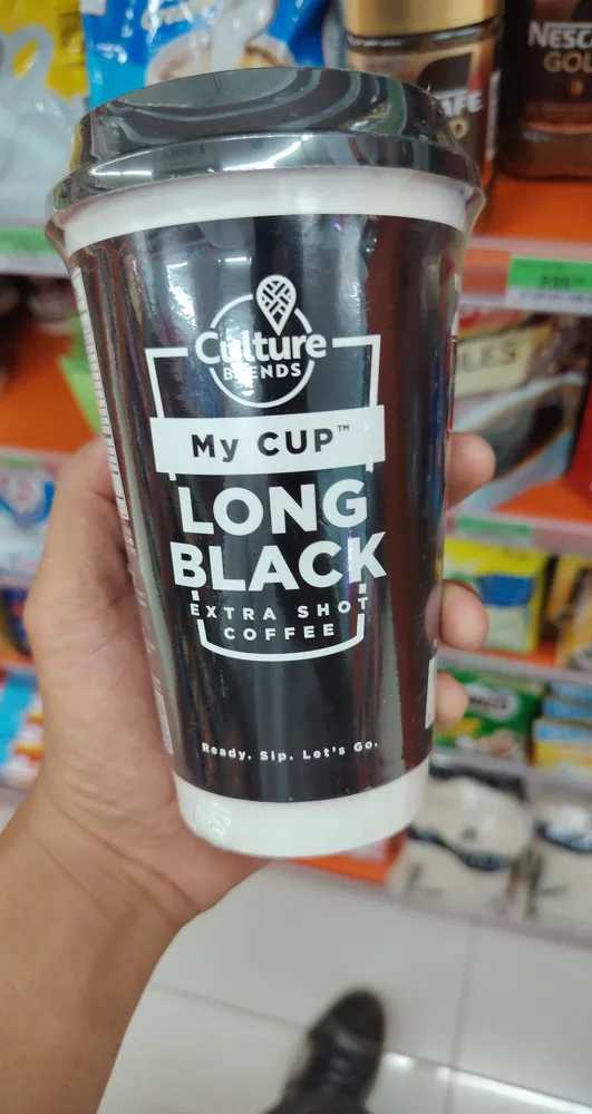 My Cup Long Black Extra Shot Coffee