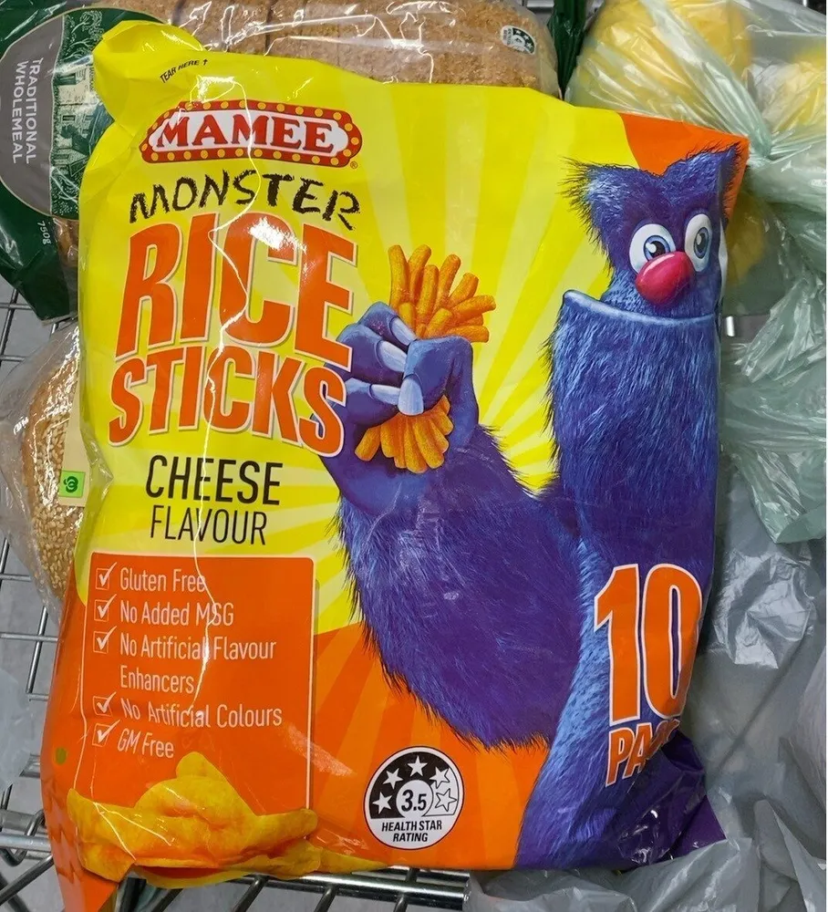 Monster Rice Sticks Cheese Flavour