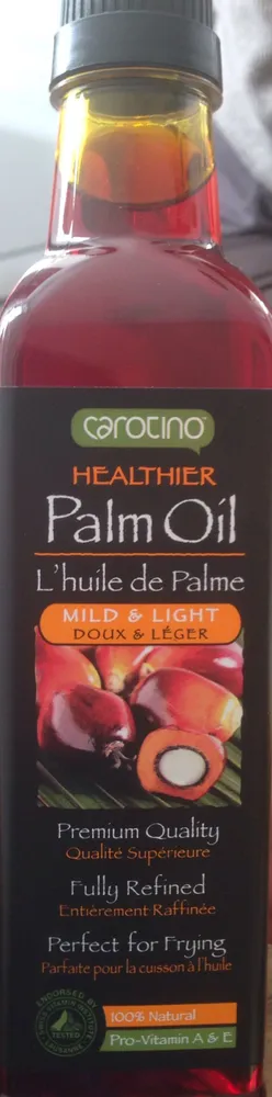 L'huile de palme
