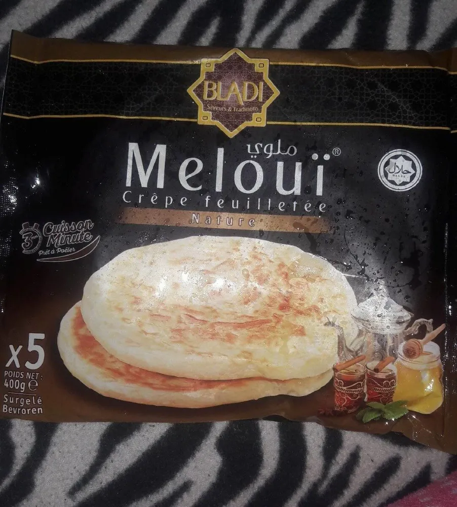 Meloui crèpe feuilletée