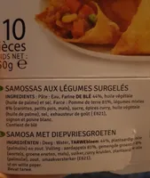 Samossas aux légumes