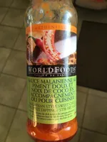 Sauce malaisienne au piment doux et noix de coco
