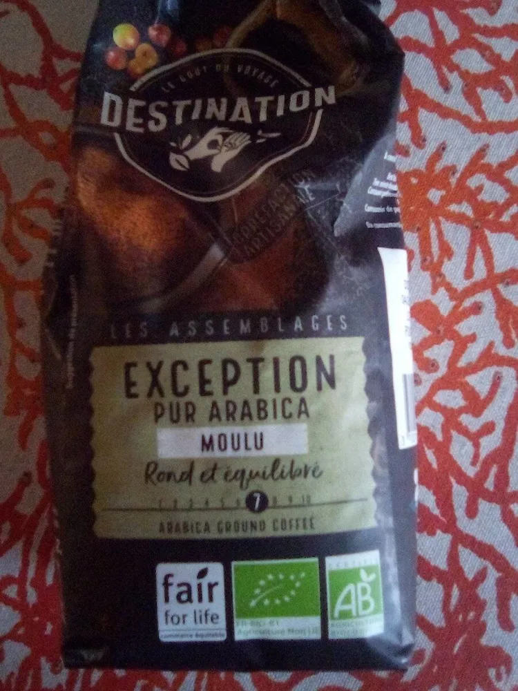 Exception pur arabica moulu