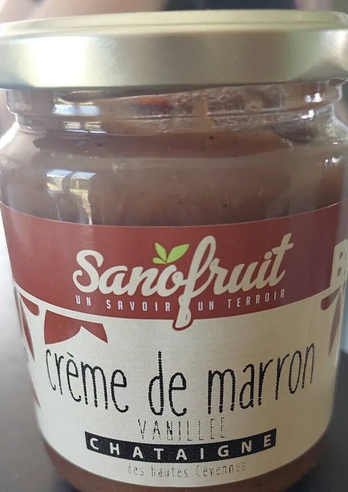 Crème de marron vanillée châtaigne