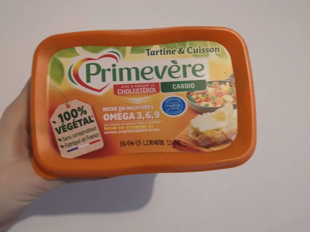 Primevère tartine et cuisson