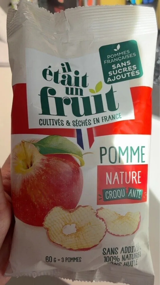 Pomme nature croquantes