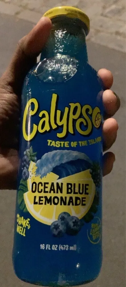 Ocean blue lemonade