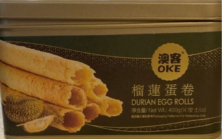 Durian Egg Rolls