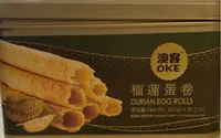 Durian Egg Rolls