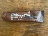 doble trouble protein bar - chocolate with cream