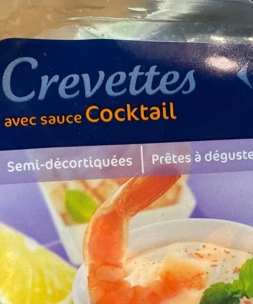 Crevettes sauce cocktail