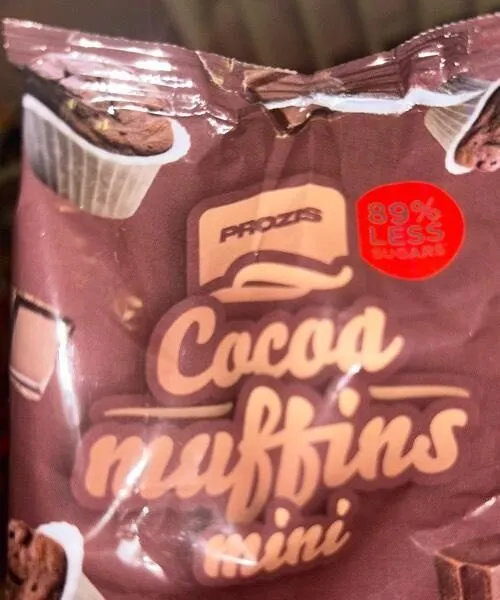 Cocoa muffins mini