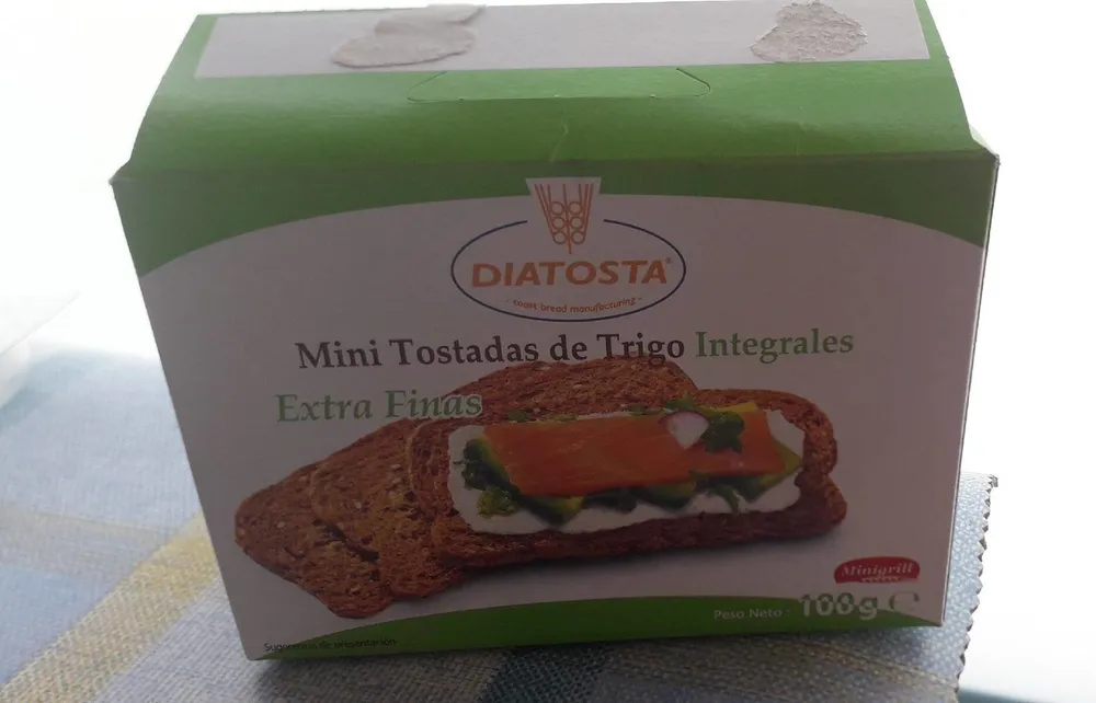Mini Tostadas de trigo integrales