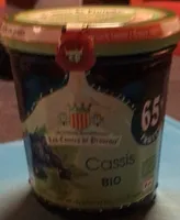 Confiture cassis bio