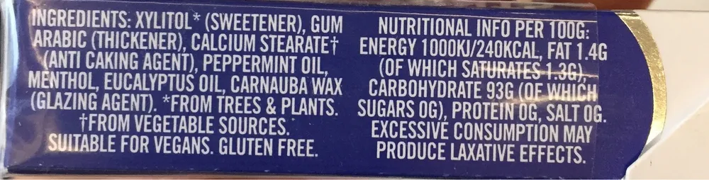 Peppersmith Eucalyptus Mints imp cashier