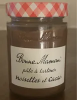pâte a tartiner noisettes et cacao