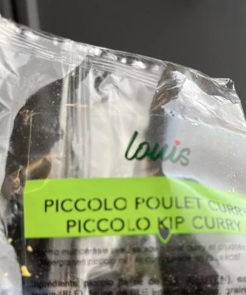 Piccolo poulet curry