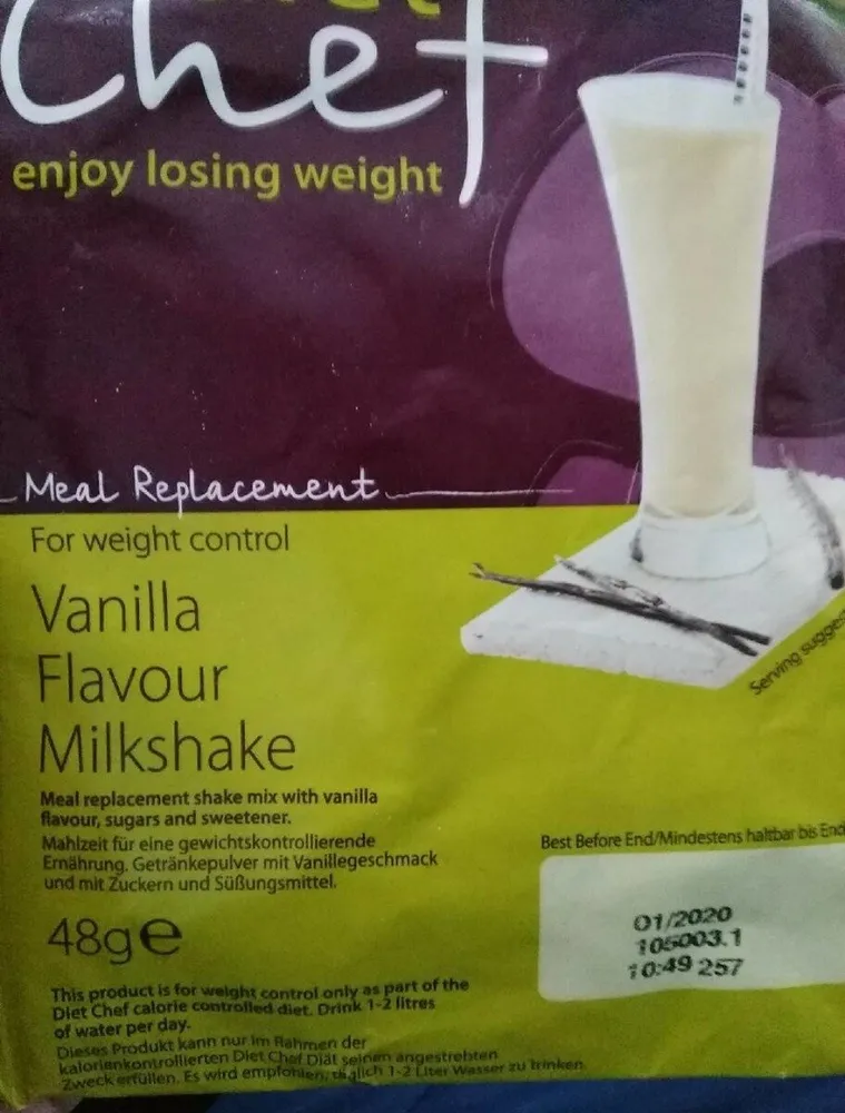 Milkshake vanille